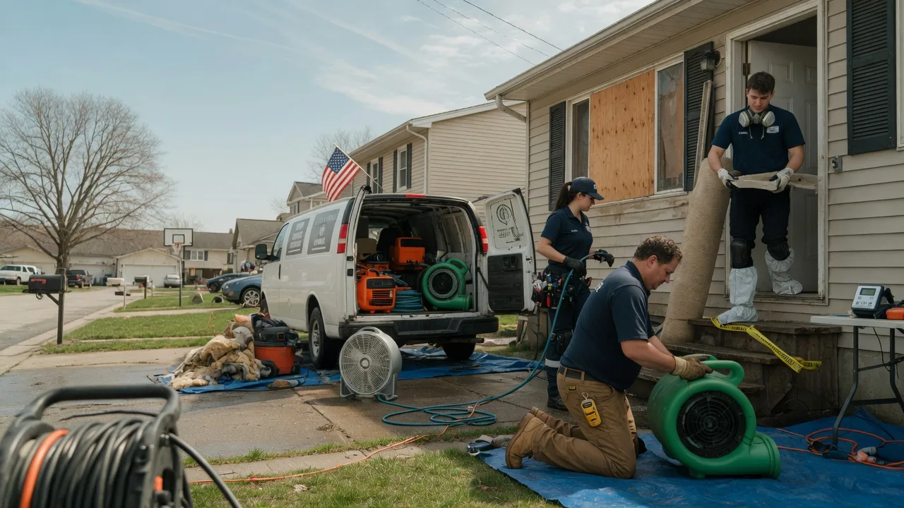 Water Damage Restoration in Peachland, NC near me